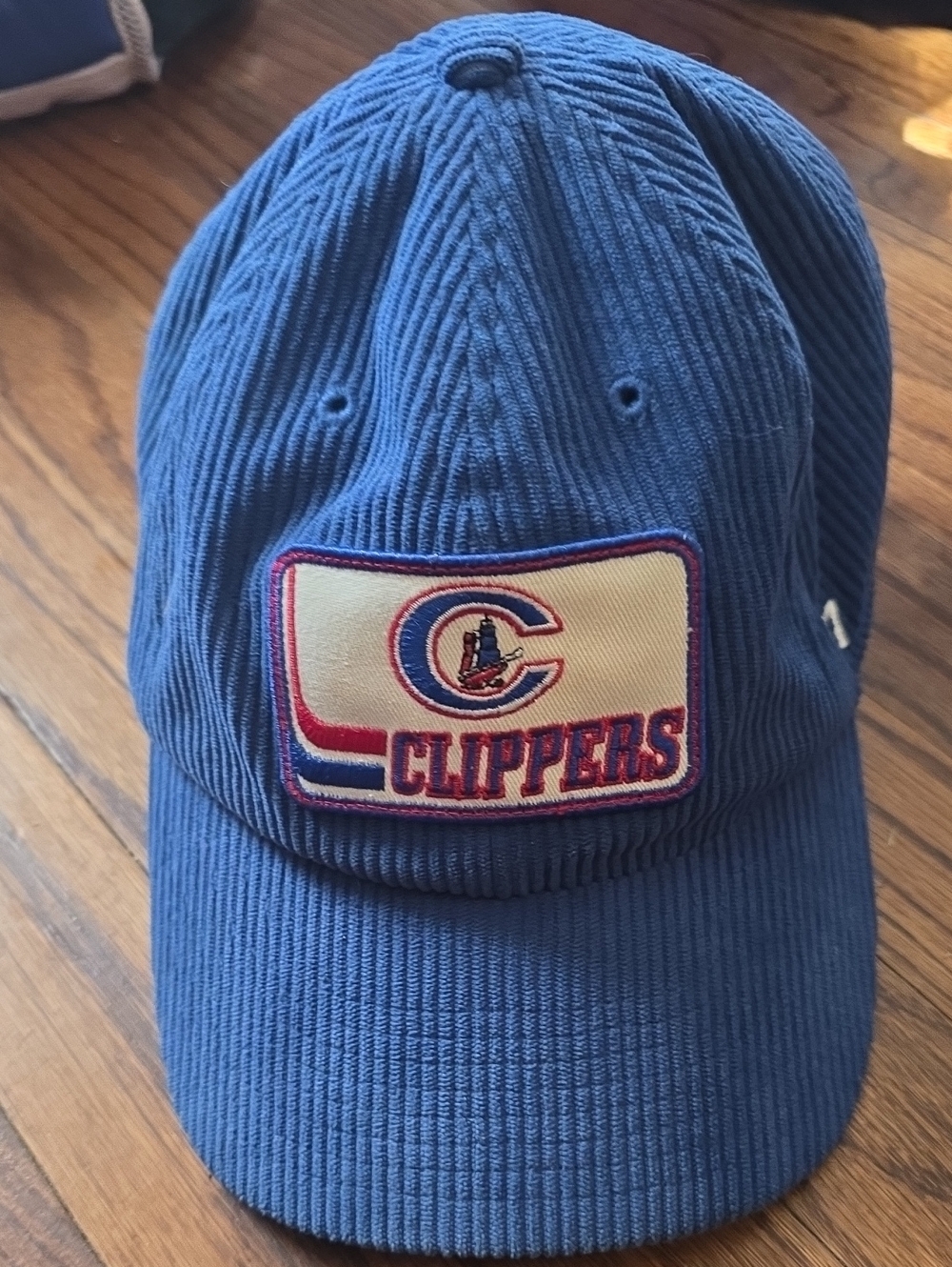 47 Los Angeles Clippers Blue Corduroy Cap - Picture 2 of 6